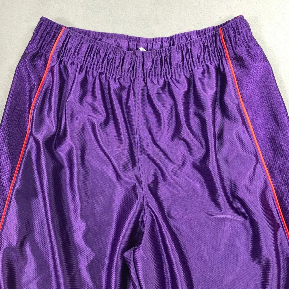 Nike Basketball Shorts Boys Large Purple Orange Athletic Workout Youth Kids